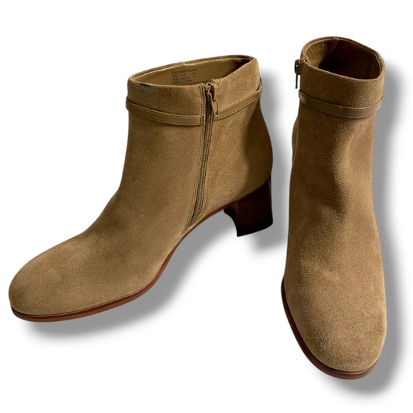 Kate Spade New York Madison Tan and Cream Boots size 10.5 - Picture 3 of 14